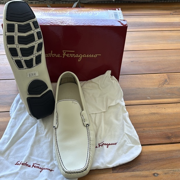 Men’s Ferragamo Driving Loafers size 9.5 - Picture 3 of 4